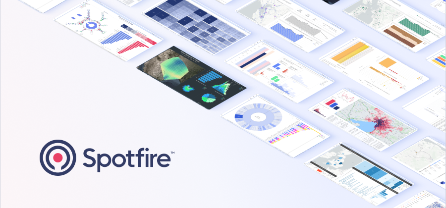 Spotfire product screenshots