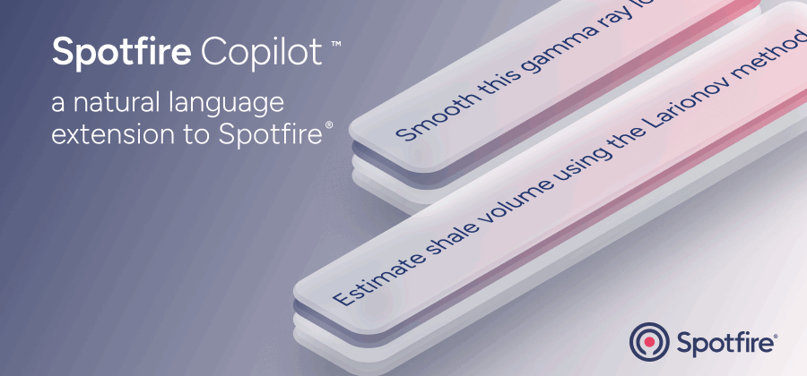 Spotfire Copilot: A natural language extension to Spotfire