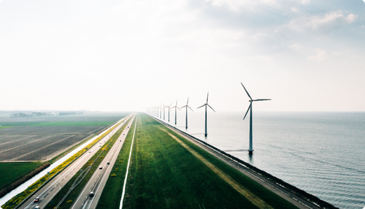 wind turbines