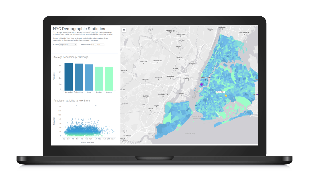 Streaming analytics screenshot