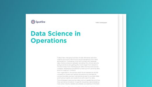 Data science in operations
