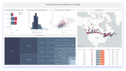 Heart disease demo screenshot