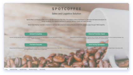 SpotCoffee Demand Forecasting and Route Optimization demo