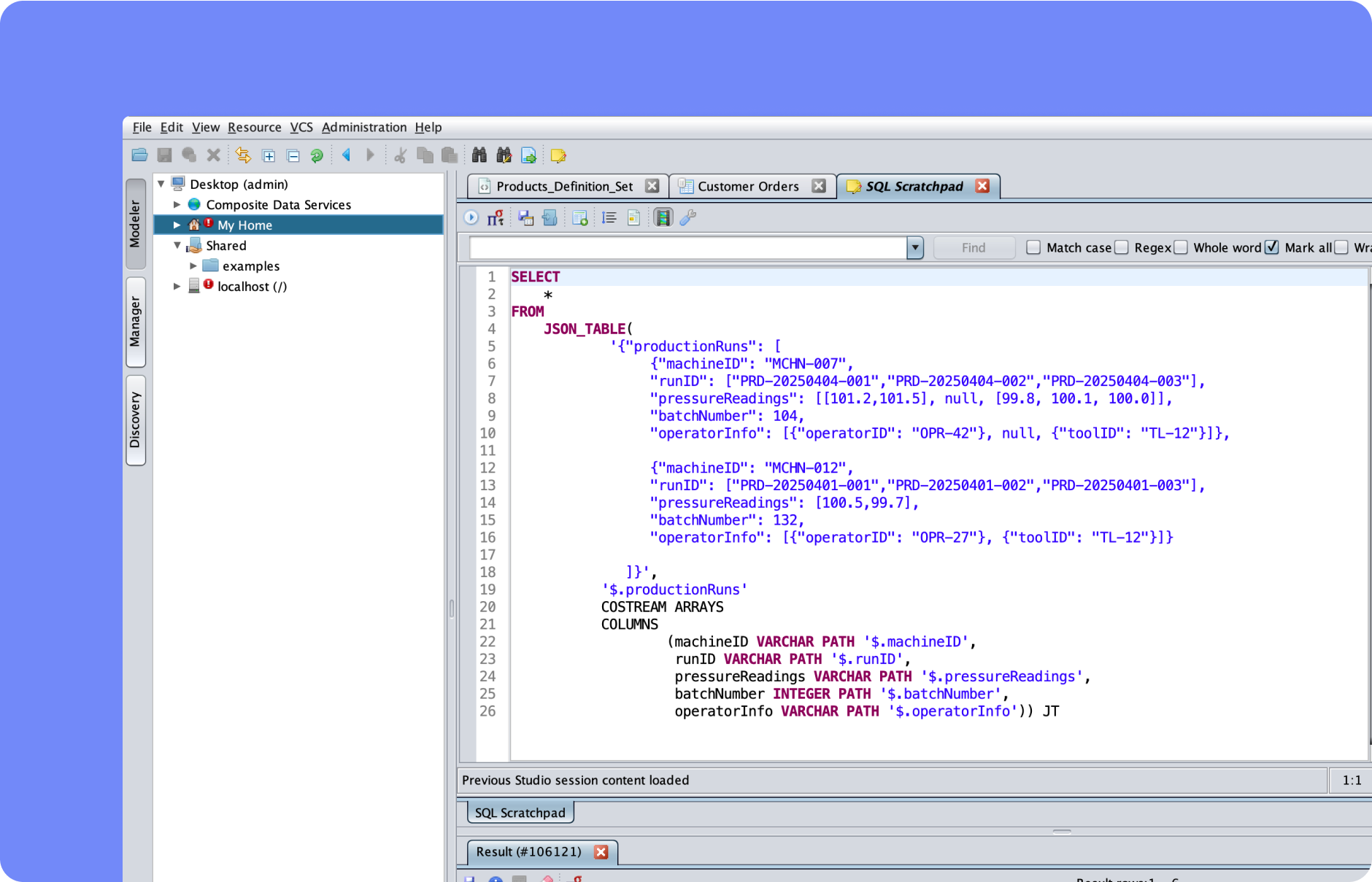 Spotfire product screenshot