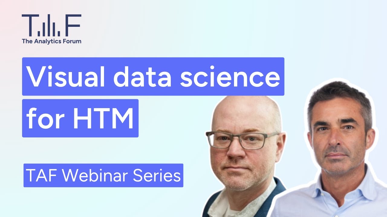 Visual data science for high-tech manufacturing