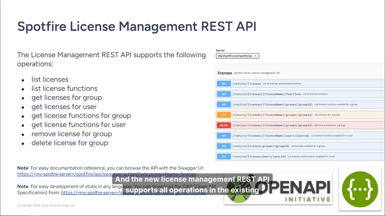 What's New in Spotfire 14.2 - APIs and SDKs